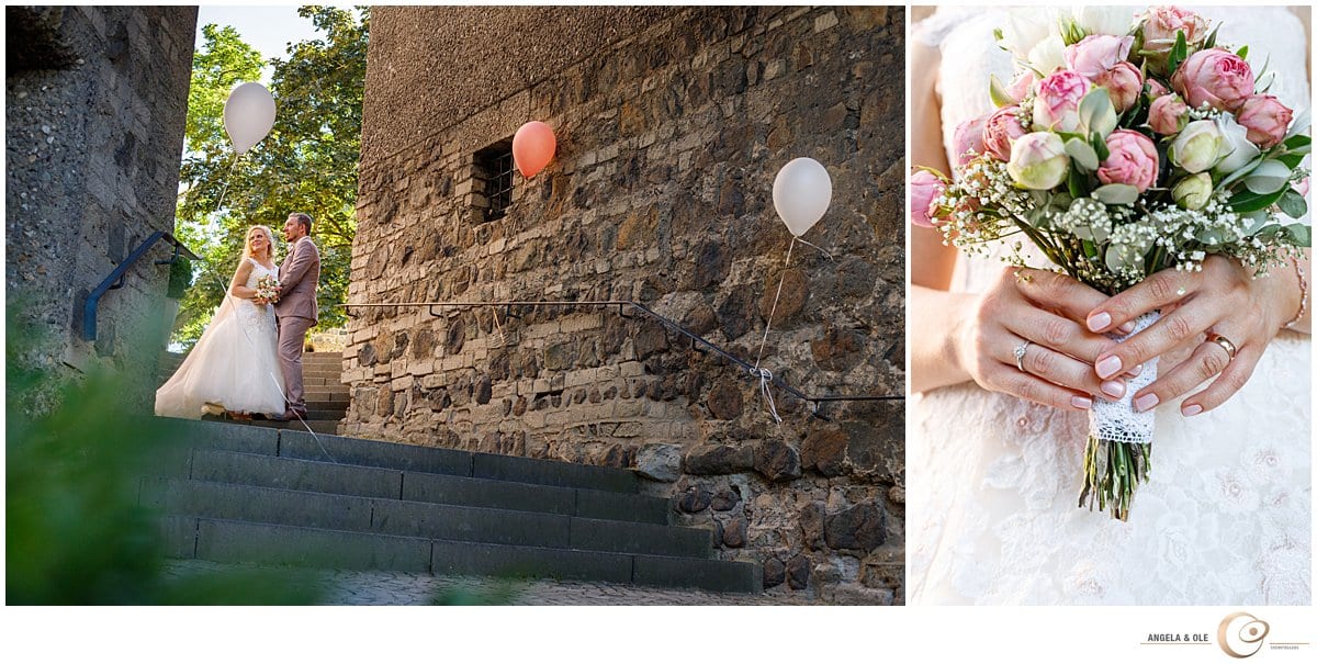 Hochzeitsfotograf Bonn - Hochzeit auf der Godesburg
